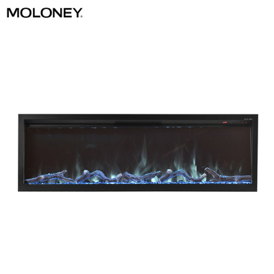 1540mm 220V Wall Insert Electric Fireplace Fire Home Commerical Decoration
